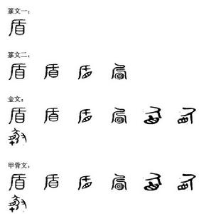 盾[漢字釋義]