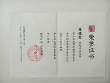 陳俊堂書畫藝術證書