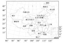 圖1 2000  國家重力基本網基準點分布