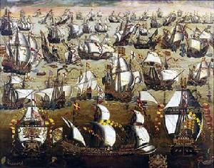 英國擊敗西班牙無敵艦隊