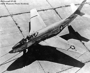 第一架XF-88原型機。圖片來自美國空軍博物館（National Museum of the United States Air Force）