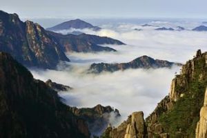 黃山西海雲瀑