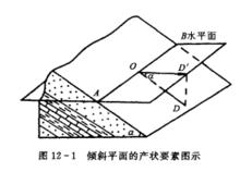 真傾角