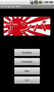 Japanese numbers free