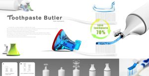 Toothpaste Butler-生活用品設計