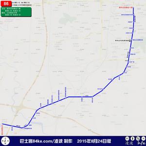 86路線路圖