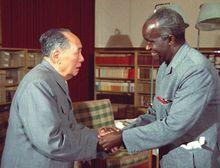 卡翁達與中國領導人