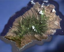 聖赫倫那島衛星圖片