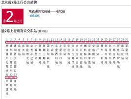 北京公交通2路