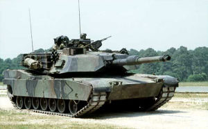 美國M1A1主戰坦克