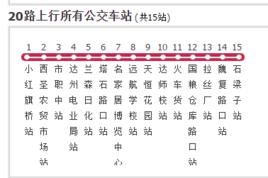 達州公交20路