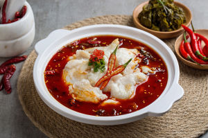 香辣酸菜魚米飯