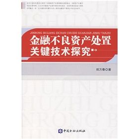 《金融不良資產處置關鍵技術探究》