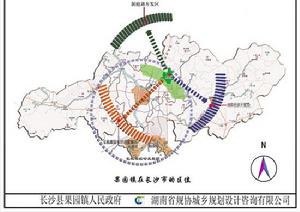 在長沙市的位置