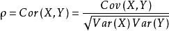 Pearson Correlation Coefficients