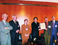 國際圖書聯合會授獎
