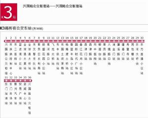 贛州公交K3路