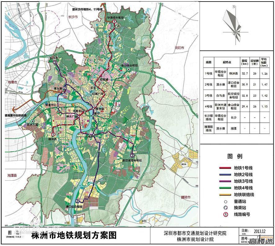 株洲捷運規劃