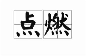 點燃[詞語概念]