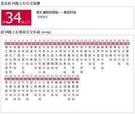 北京公交房34路