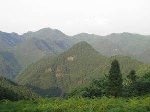 四明山-尖峰沐陽-尖峰鳥瞰