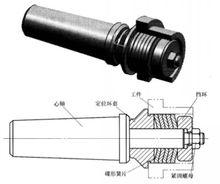 內夾式碟形簧片定心夾緊機構