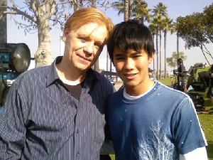 Horatio Caine BooBooStewart 合影