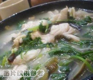 蕪荽鯇魚片湯