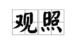 觀照[漢語詞語]