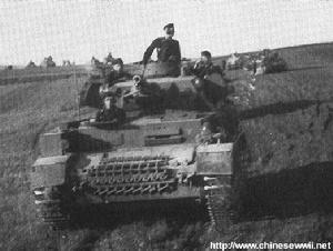 第二十五裝甲團的四號坦克C型在東部戰線