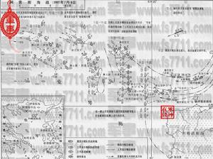 阿索斯海戰作戰地圖