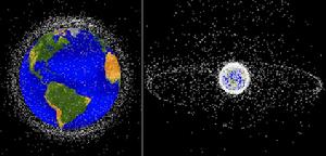 （圖）太空垃圾已對航天活動構成嚴重威脅