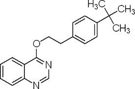 4-特-丁基苯乙基喹唑啉