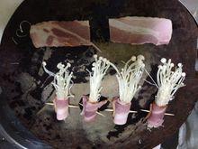 培根肉卷金針菇