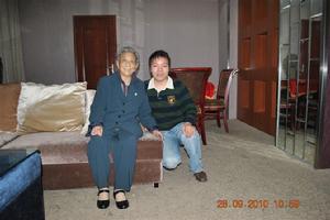 2010年9月於武術宗師趙劍英86歲生日