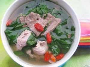 豬肝瘦肉湯