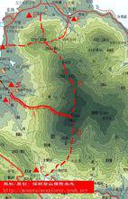 七娘山登山線路圖