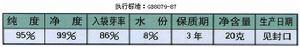 種子質量參考圖