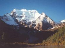 雪山美景