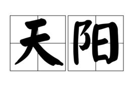 天陽[漢語詞語]