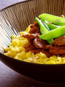 電飯煲牛肉雞蛋飯