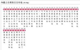 呼和浩特公交76路