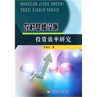 農村基礎設施投資效率研究