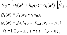 非線性方程組數值解法