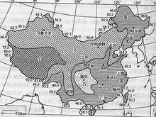 中國太陽能資源分布圖