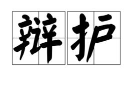 辯護[漢語詞語]