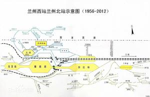 蘭州北站蘭州西站1956-2012