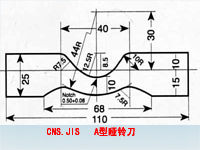 CNS.JIS A型啞鈴刀