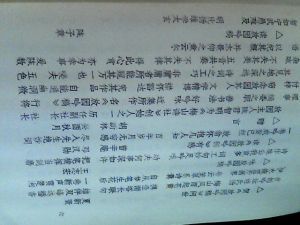 陳智明歷任梅山詩社副社長、社長 《放園吟稿》 贈詩  贈章——第六頁