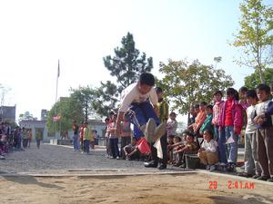 （圖）朝東鎮中心校第一屆運動